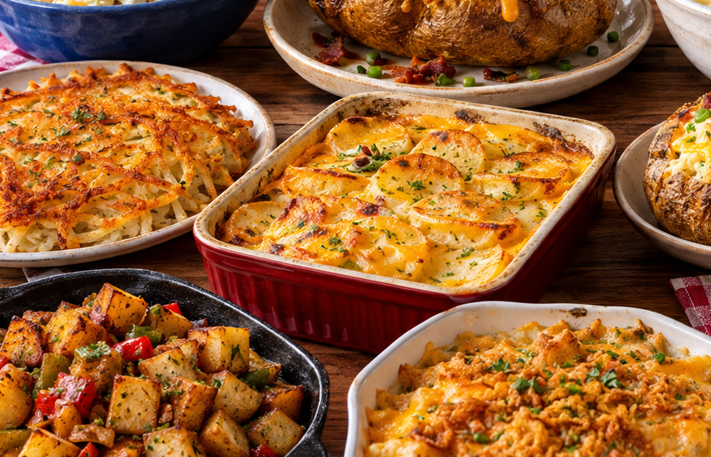 Casserole dan gratin kentang