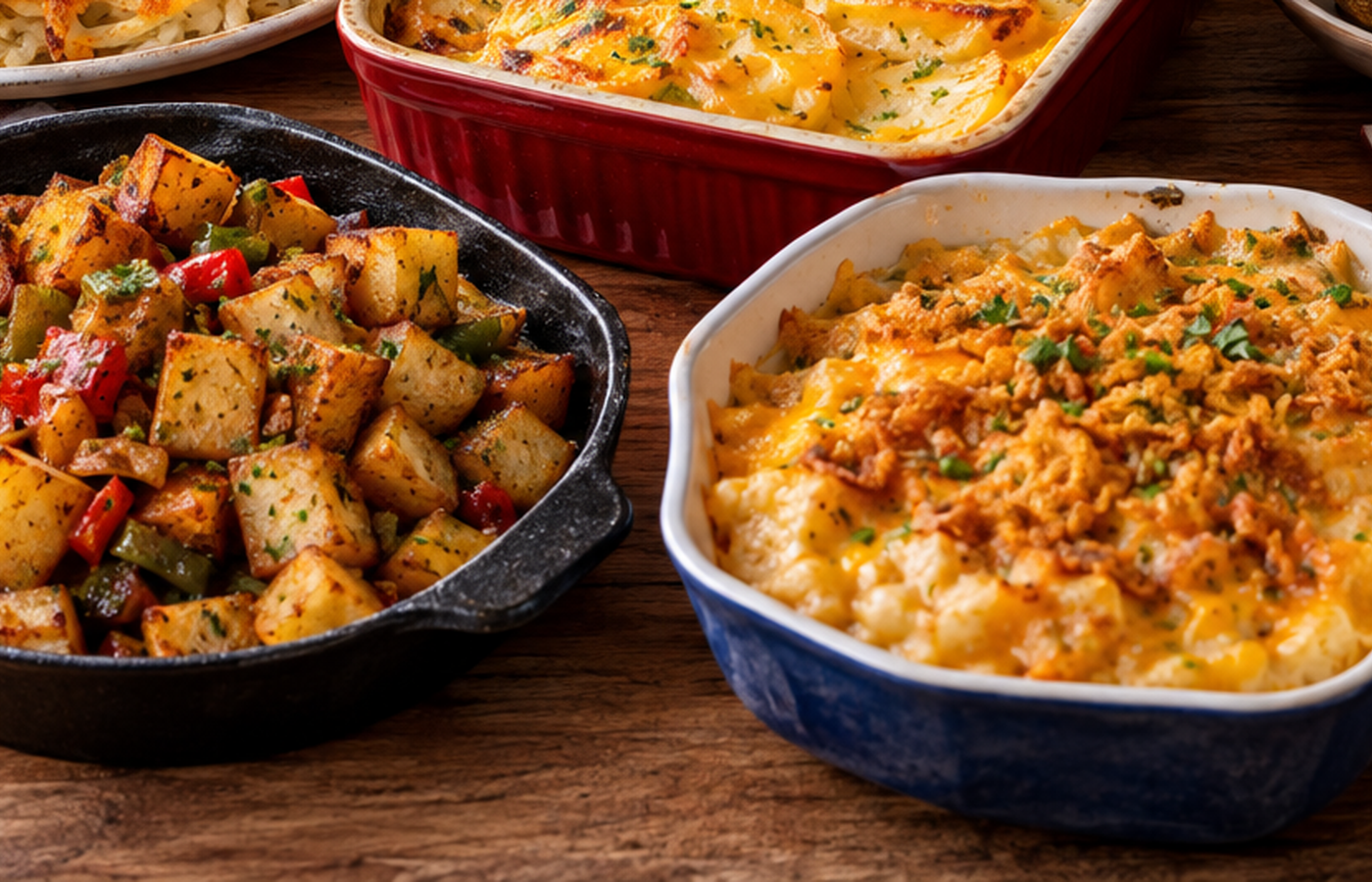 Hash browns dan home fries