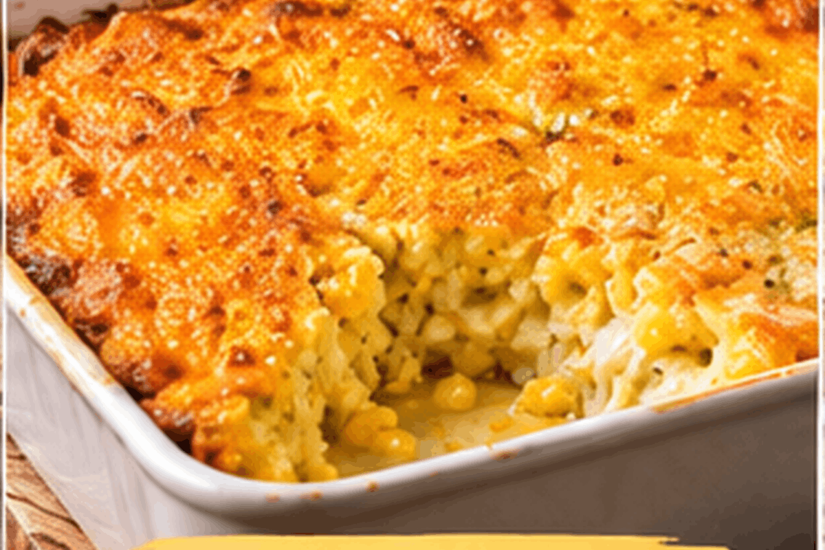 Ilustrasi corn casserole