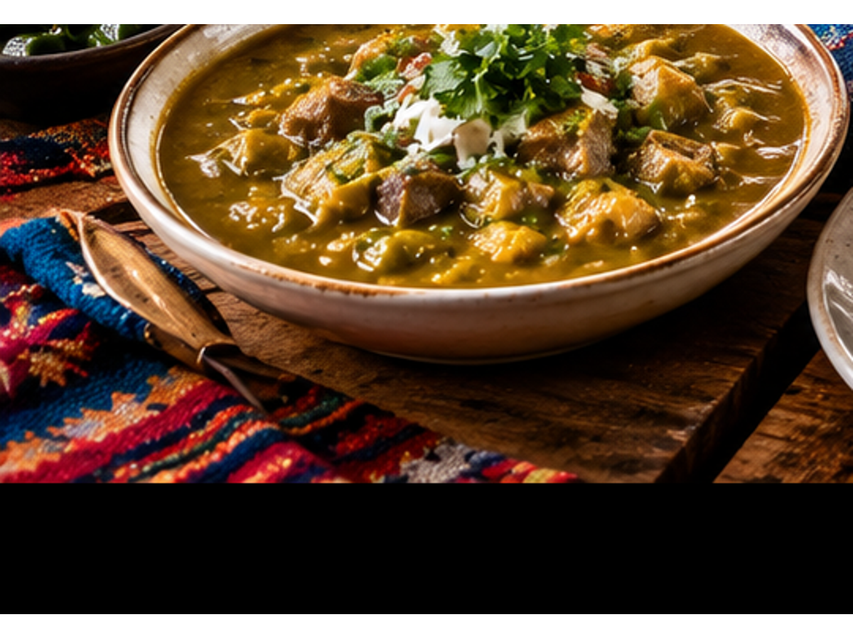 Ilustrasi green chile New Mexico