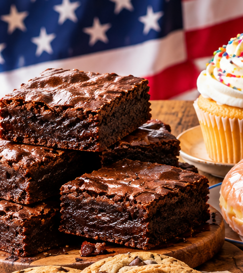 Brownies cokelat khas Amerika